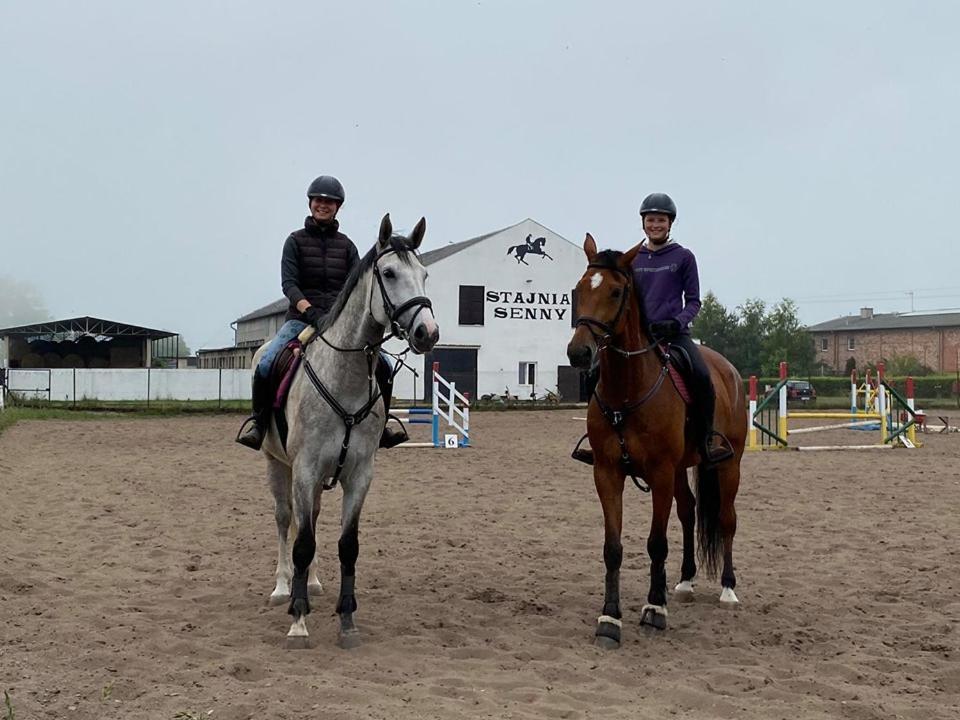 Noclegi Przy Stajni Senny - Horse Riding ليبا المظهر الخارجي الصورة